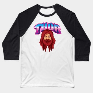 Thor face Baseball T-Shirt